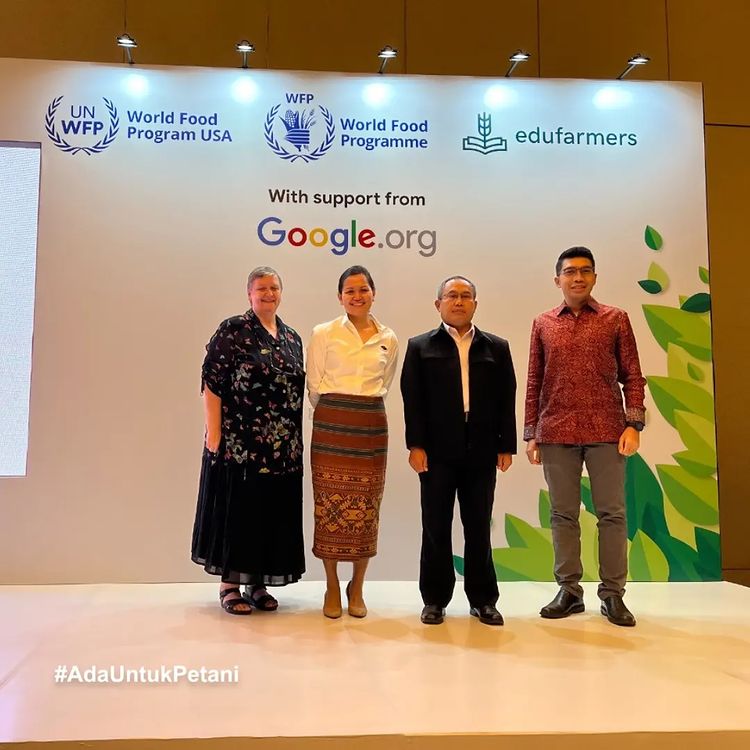 Dukung Ketahanan Pangan, Google.org Hibahkan US$1, 24 juta