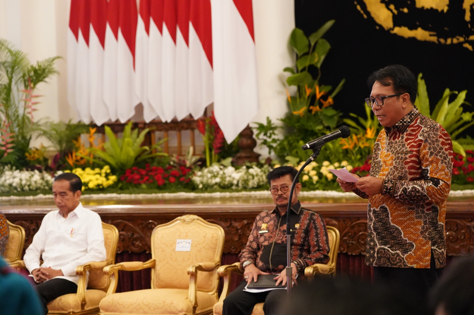 Presiden Jokowi: Pertanian Berperan Besar dalam Perekonomian Nasional