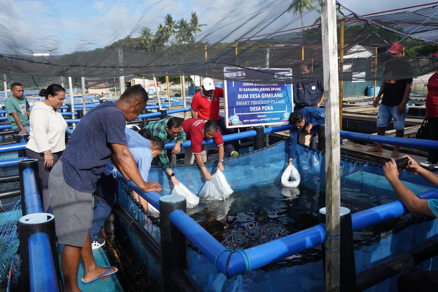 KKP Latih Bumdes Ambon Kembangkan Usaha Pembudidaya Ikan