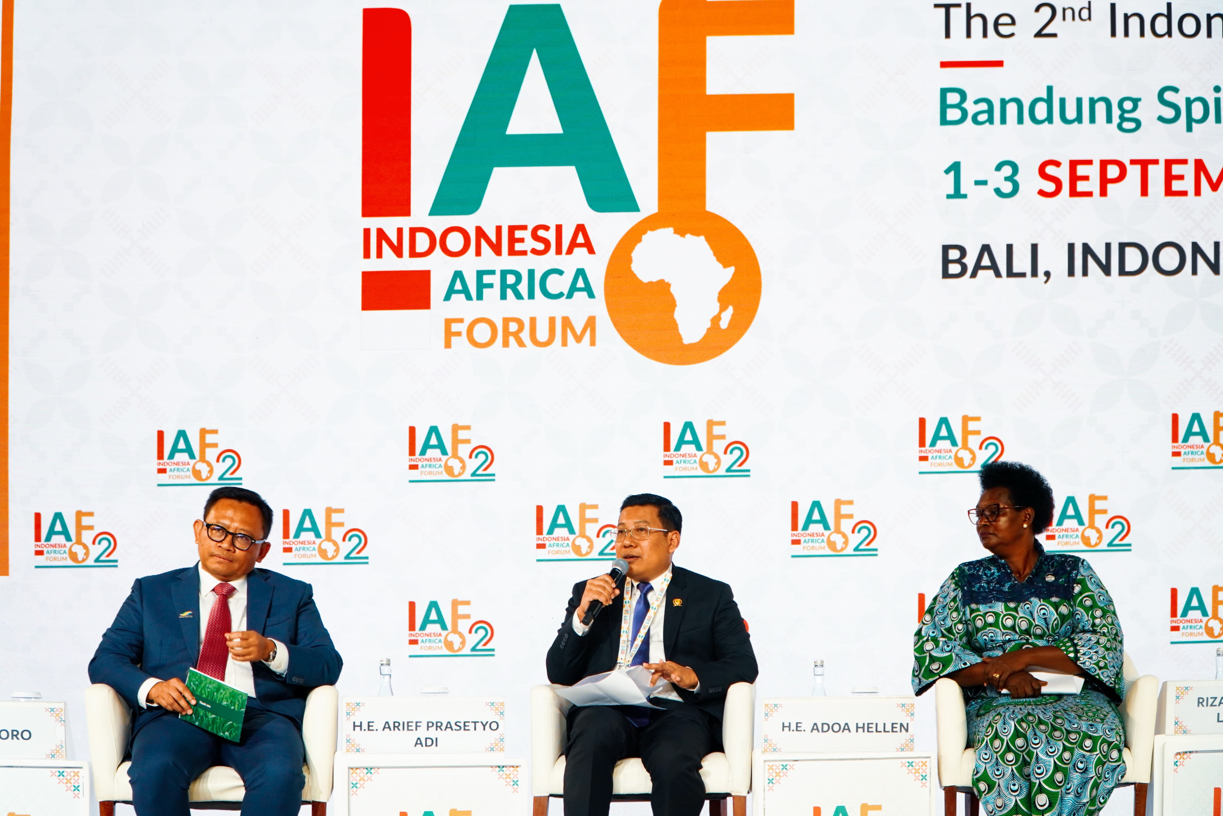 Elaborasi Indonesia Perkuat Ketahanan Pangan Global di Indonesia-Africa Forum