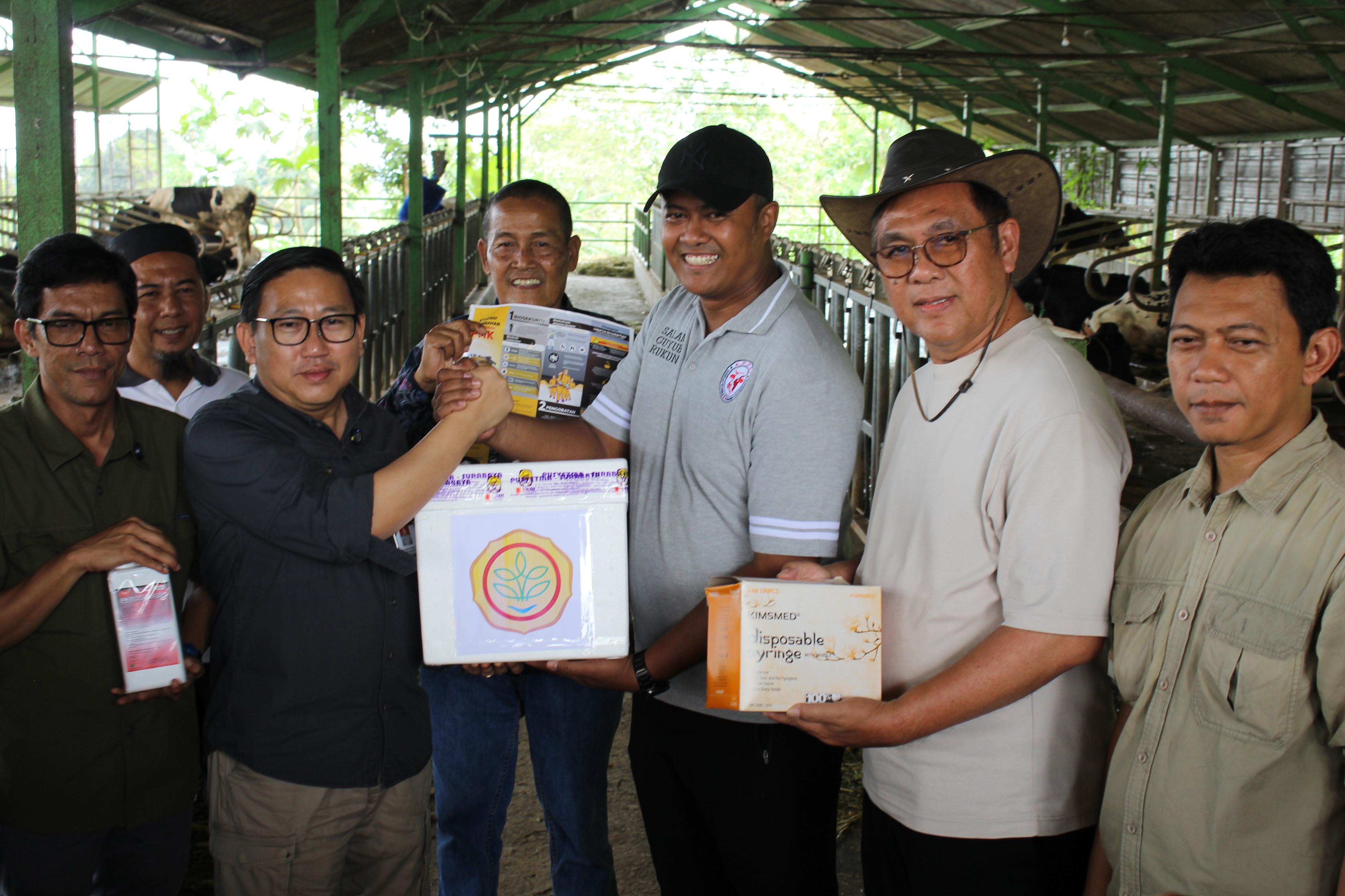 Gerak Cepat Tangani Kasus PMK, Lakukan Vaksinasi Massal Serentak 