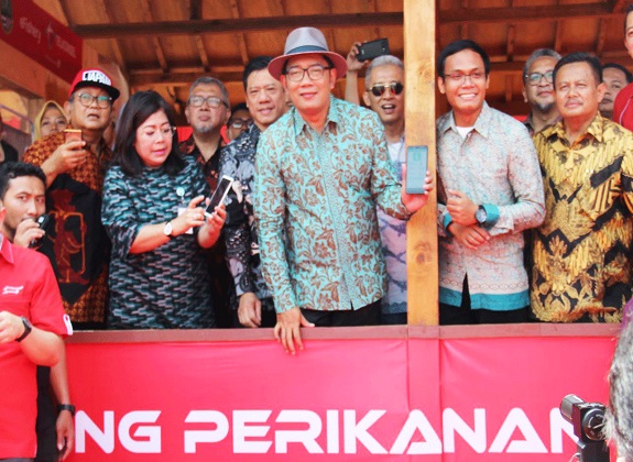 Ridwan Kamil Resmikan Kampung Perikanan Digital