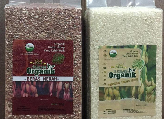 Galakkan Produksi Beras Organik