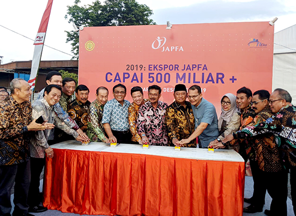 Tutup Tahun 2019, JAPFA Capai Nilai Ekspor 500 Miliar+