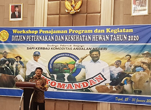 Mentan SYL PAKSAKAN Pemenuhan Pangan Hewani Dalam Negeri