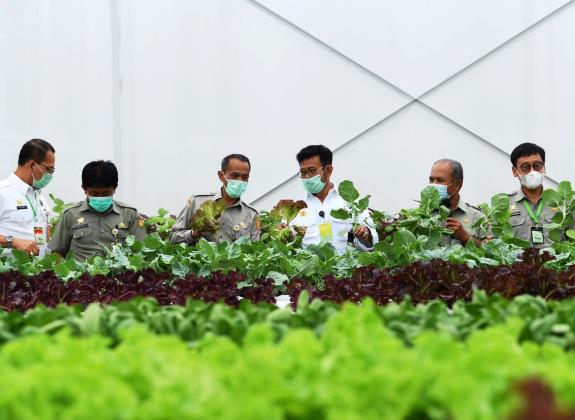 Perkuat Vokasi Pertanian, Kementan Luncurkan Smart Green House