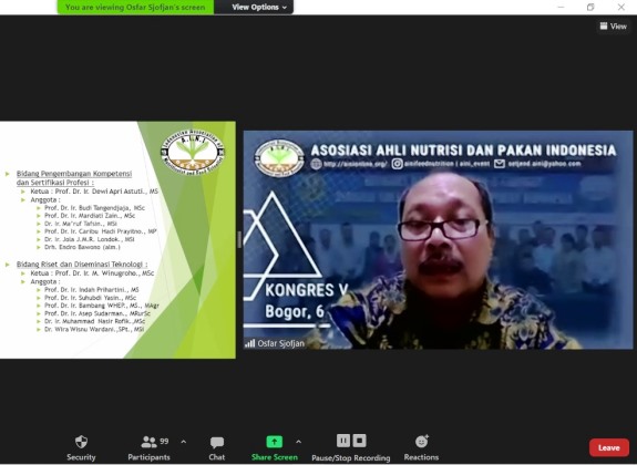 Sah! Osfar Sjofjan Jabat Ketua Umum AINI 2021-2024