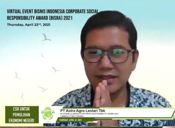 Konsisten Jalankan CSR, Astra Agro Raih BISRA Awards 2021