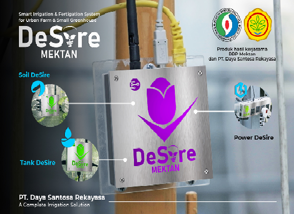 Irigasi Pintar DeSiRe Mektan Menunjang Pertumbuhan Pertanian