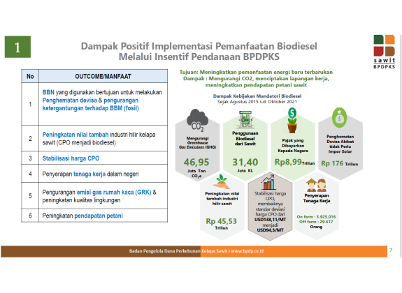 Dari Hasil Positif Mandatori Biodesel B30, Indonesia Bidik B40