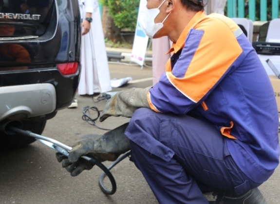  Pupuk Indonesia Ikut Gelar Uji Emisi