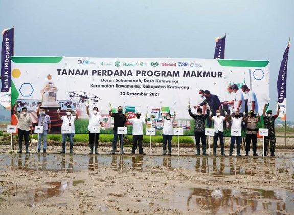 Peningkatan Produktivitas Program Makmur Karawang Melalui Penerapan Teknologi Presisi