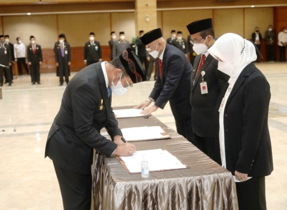 Mentan Lantik Pejabat Baru di Lingkup Ditjen PKH