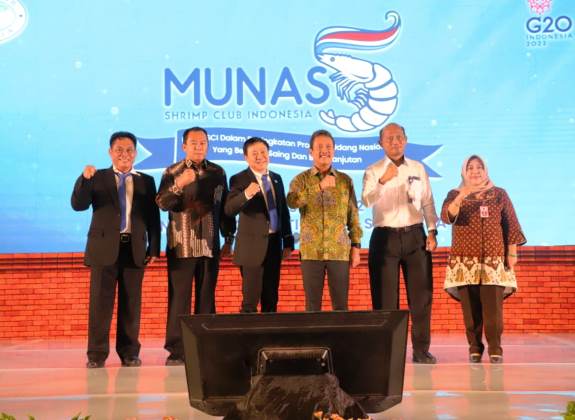 Munas SCI, Menteri Sakti Ajak Tingkatkan Produksi Udang Konsep Hulu Hilir