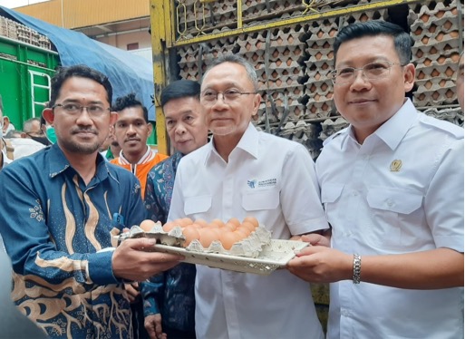 Pemerintah Gelontorkan Telur Murah Seharga Rp27ribu/kg di 5 Titik Pasar Jakarta