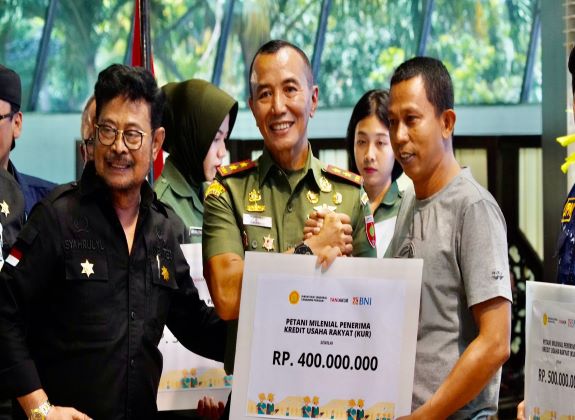 TNI-AD Siap Dorong Pembangunan Pertanian