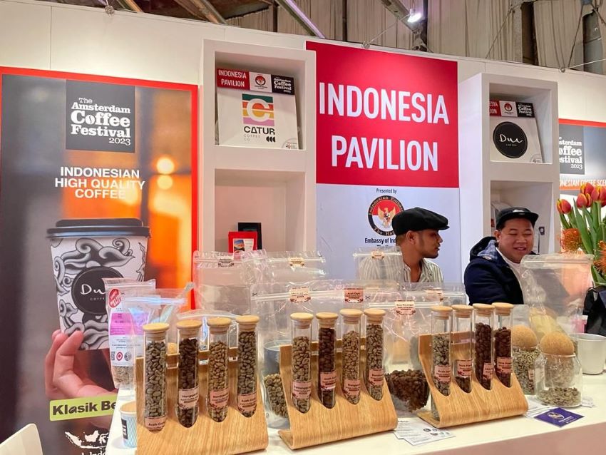 Varian Kopi Indonesia Unjuk Gigi di Amsterdam Coffee Festival 2023