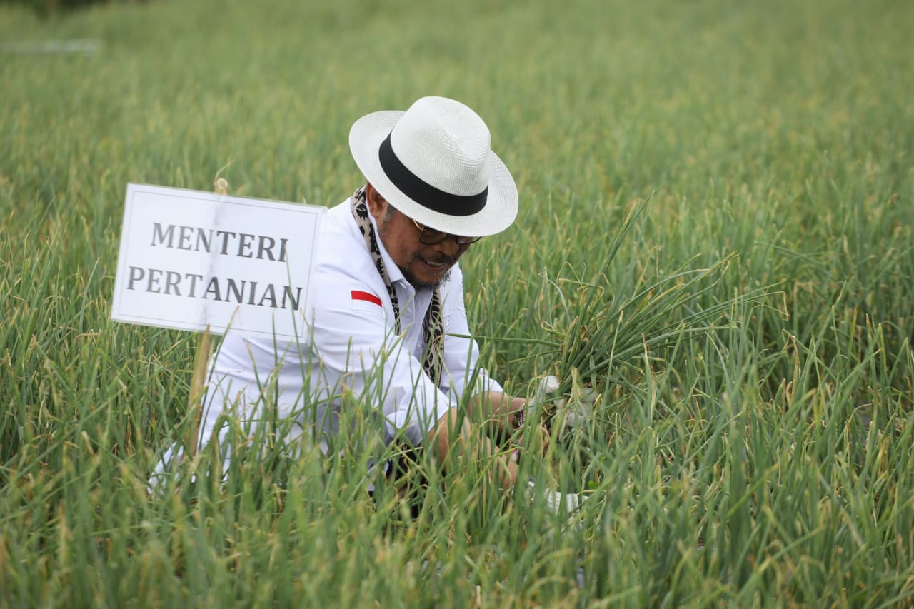 Kunjungi Solok, Mentan SYL Dorong Pengembangan Integrated Farming Kawasan Hortikultura