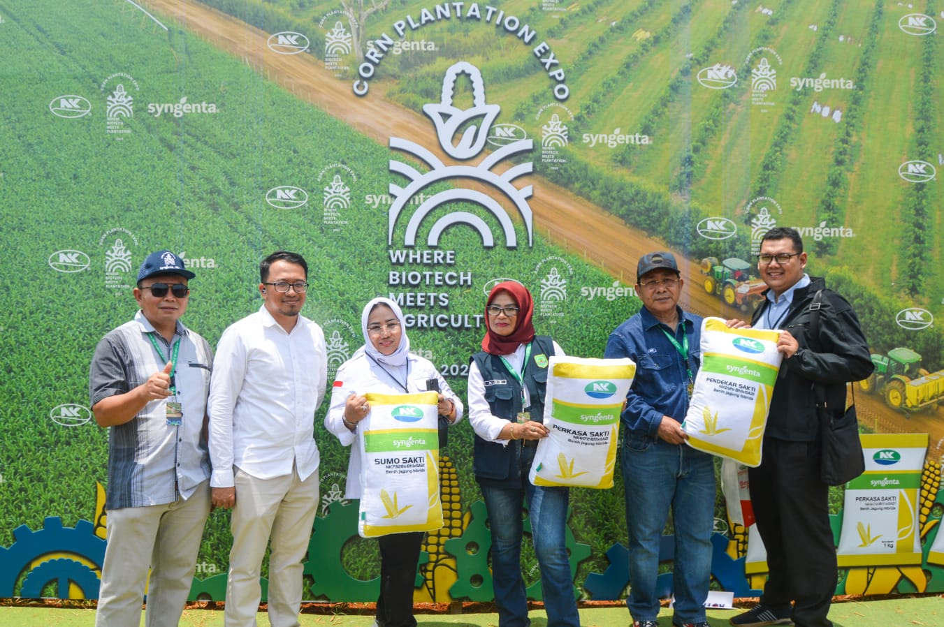 3 Jagung Biotek Tampil di Corn Plantation Expo