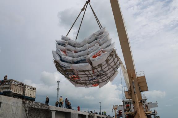 BULOG Perbanyak Destinasi Pelabuhan Penerima Beras Impor