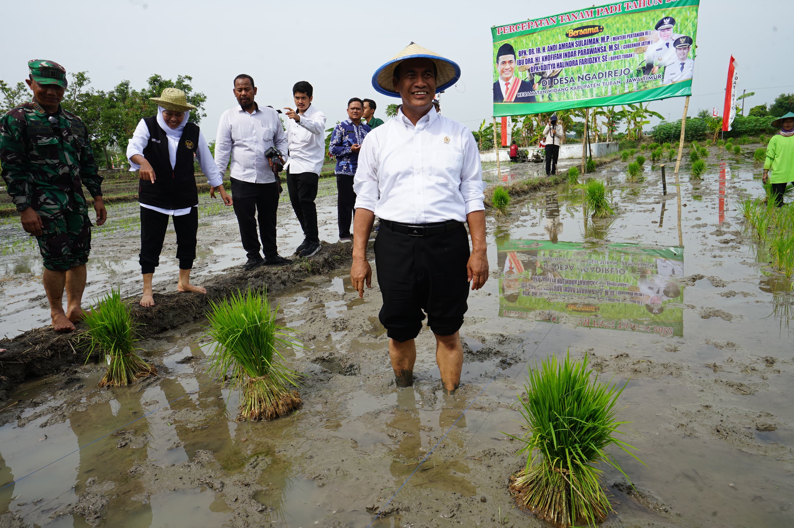 Percepatan Produksi Beras Nasional, Mentan Amran Serukan 