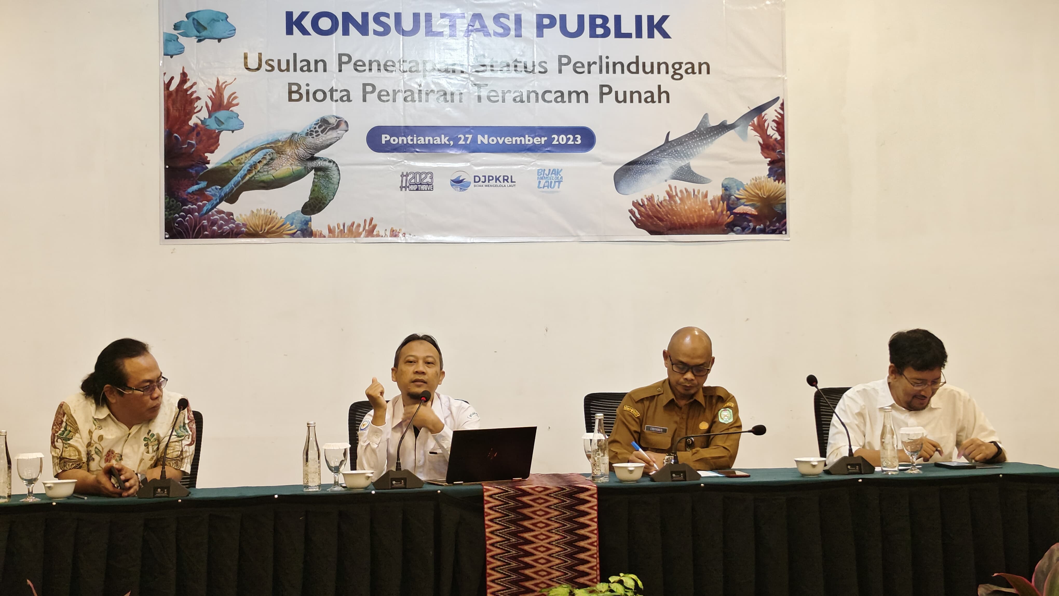 KKP Kaji Status Keterancaman Biota Perairan di Indonesia