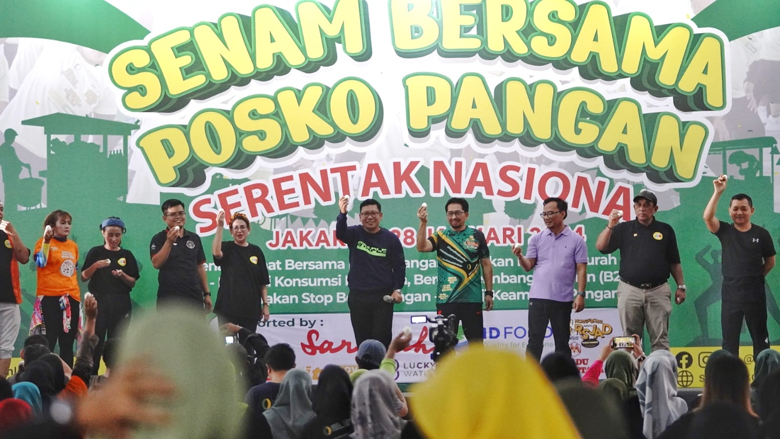 Sinergi NFA Kampanyekan Pangan B2SA dan Gerakan Stop Boros Pangan