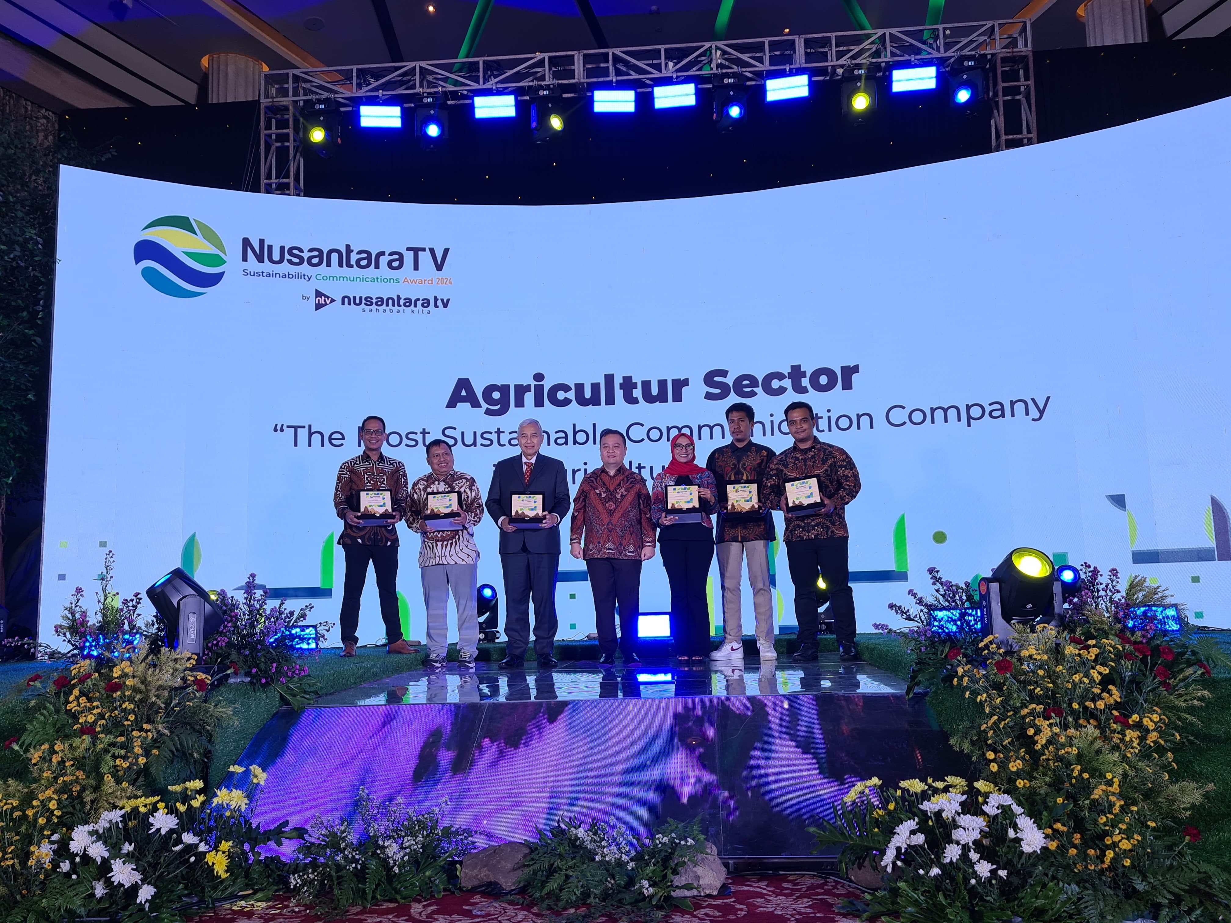 Astra Agro Dinobatkan Sebagai The Most Sustainable Communication Company in Agriculture