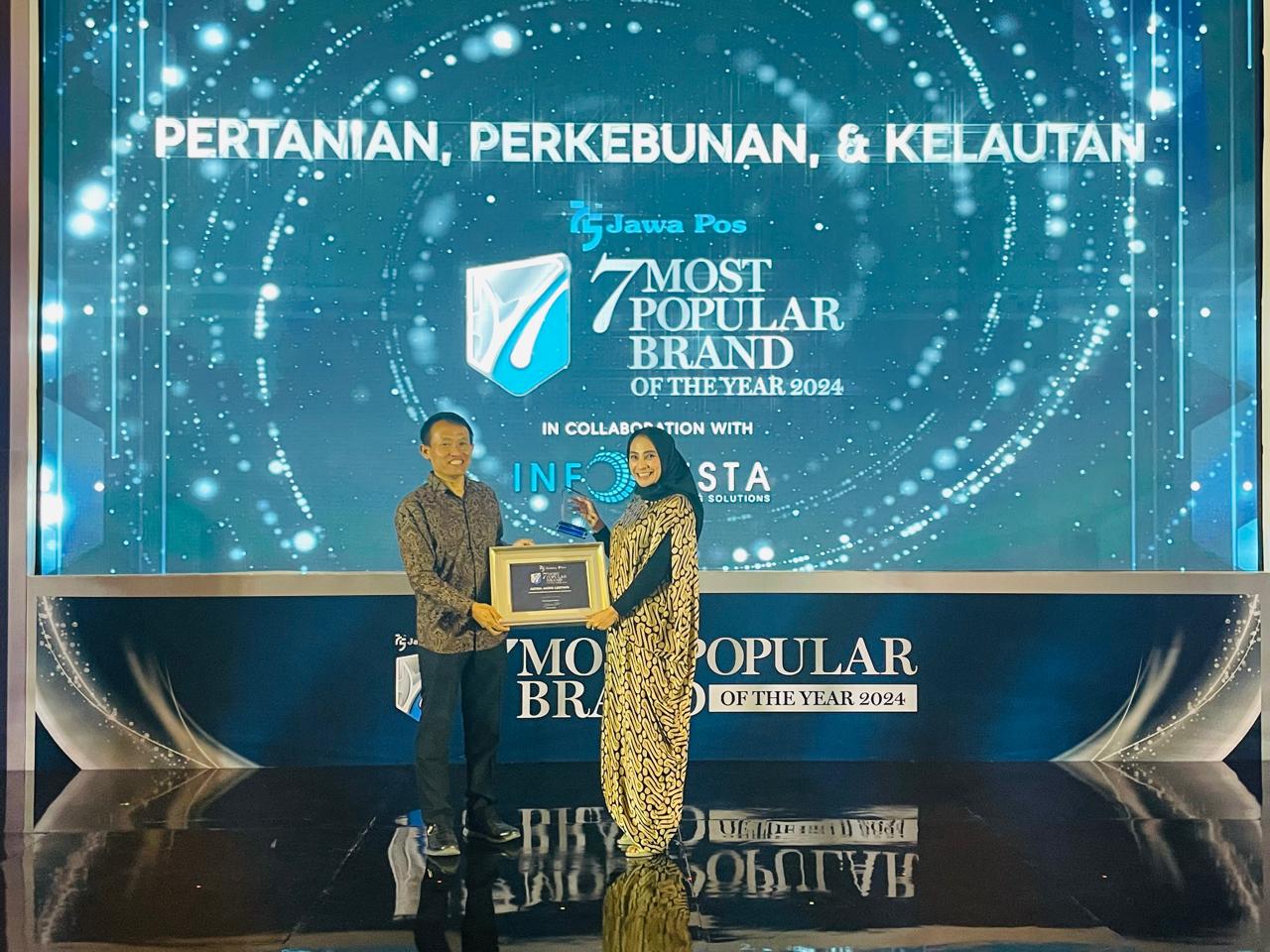 PT Astra Agro Lestari Tbk Raih Most Popular Brand of the Year 2024