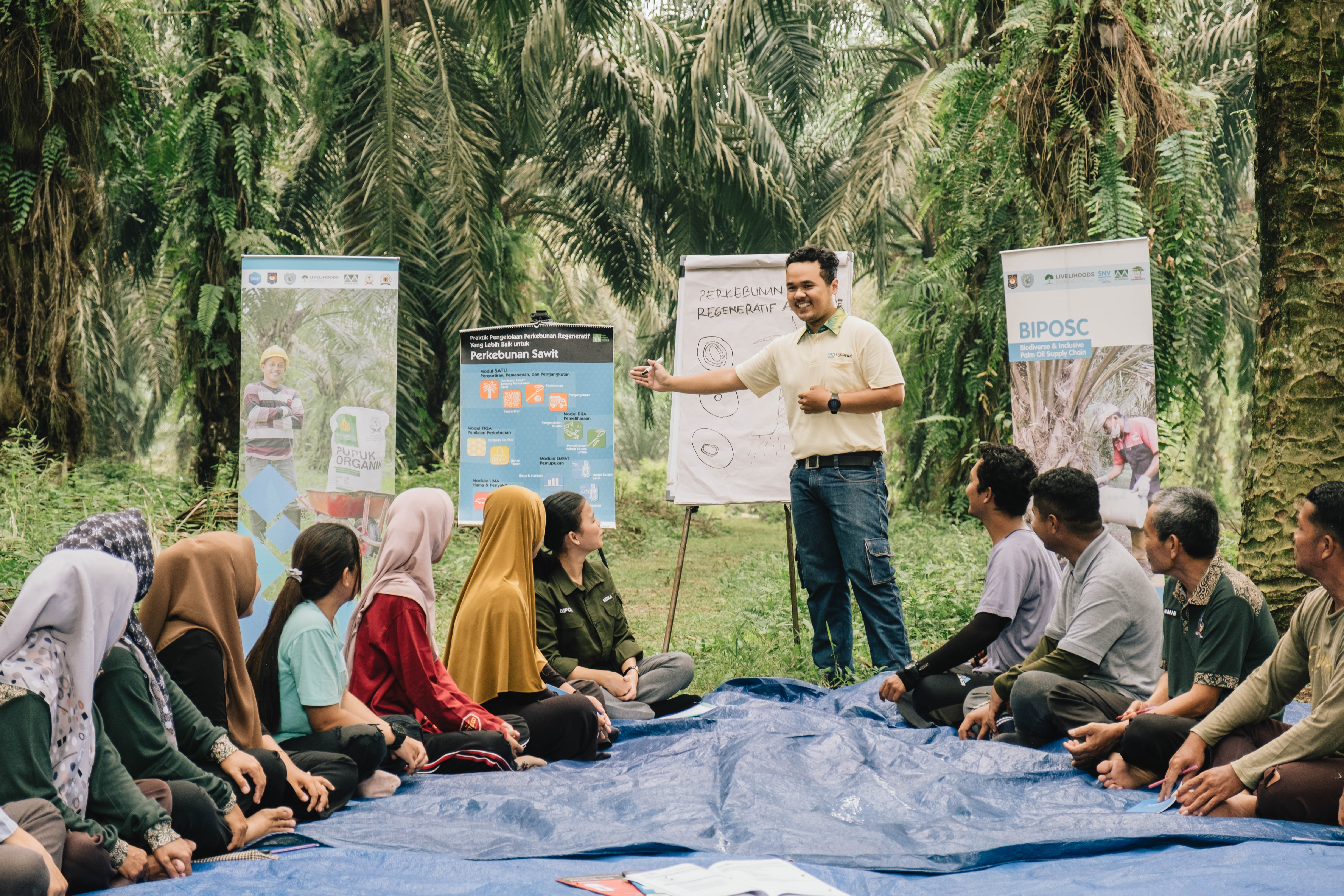 Program BIPOSC, Dorong Pekebun Swadaya Terapakan Perkebunan Regeneratif