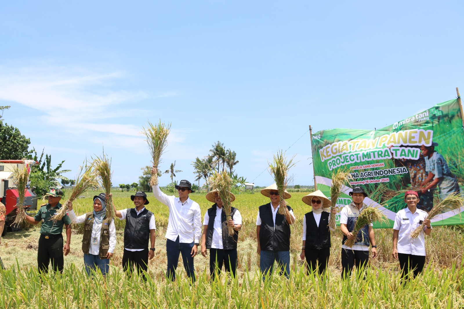 BULOG Serap Hasil Panen di Banyuwangi