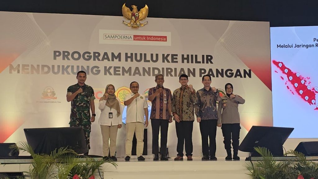 BULOG & PT HM Sampoerna Perkuat Distribusi Pangan melalui Program Hulu ke Hilir
