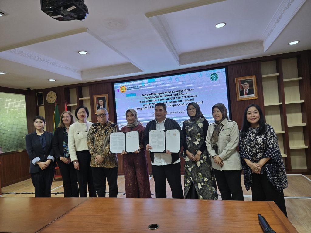 Kemitraan Kementan & Starbucks Hadirkan Masa Depan Petani Kopi Indonesia