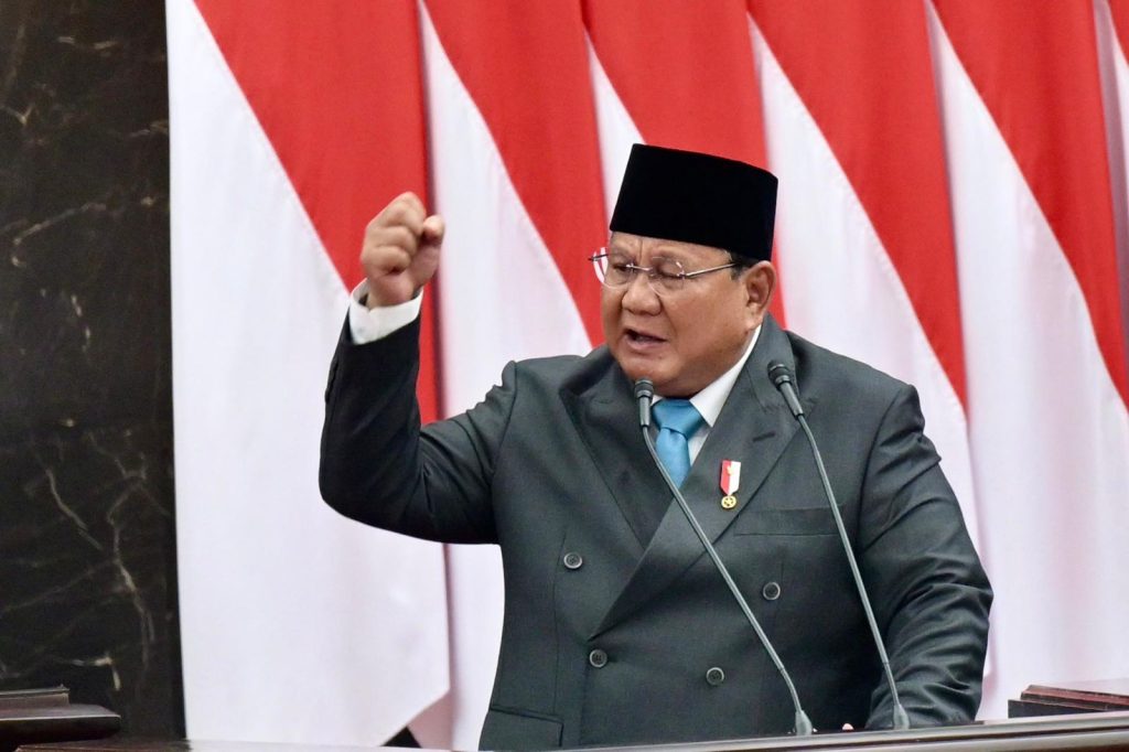 Presiden Prabowo Sebut Indonesia Jadi Tumpuan Dunia