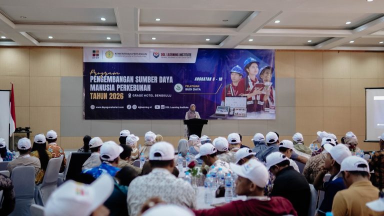 Sinergi Antar BPDP, Ditjenbun dan DGL, Pelatihan SDM Perkebunan 2026 Resmi Ditutup